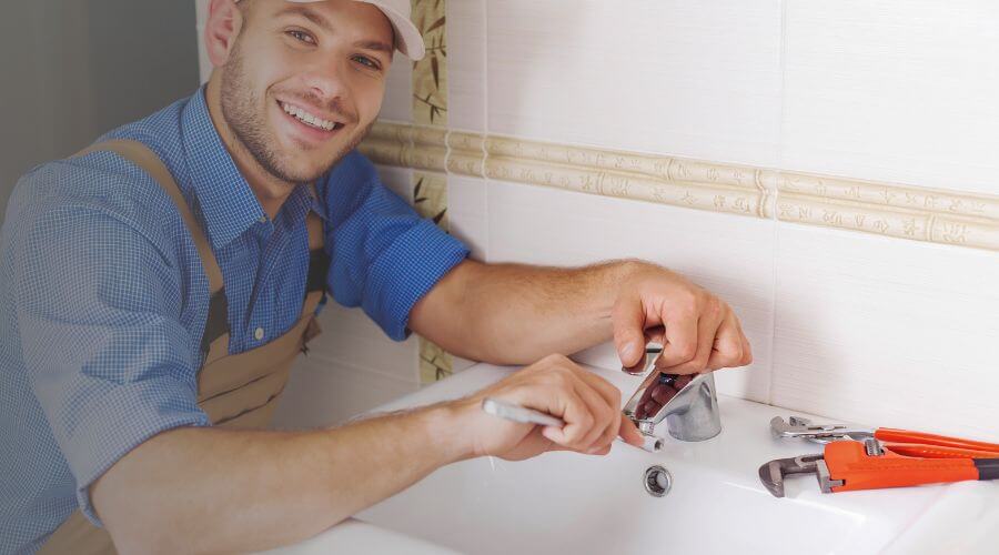 Faucet cartridge replacement in Macksburg, IA